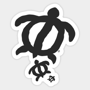 Honu, Rapanui Turtle Sticker